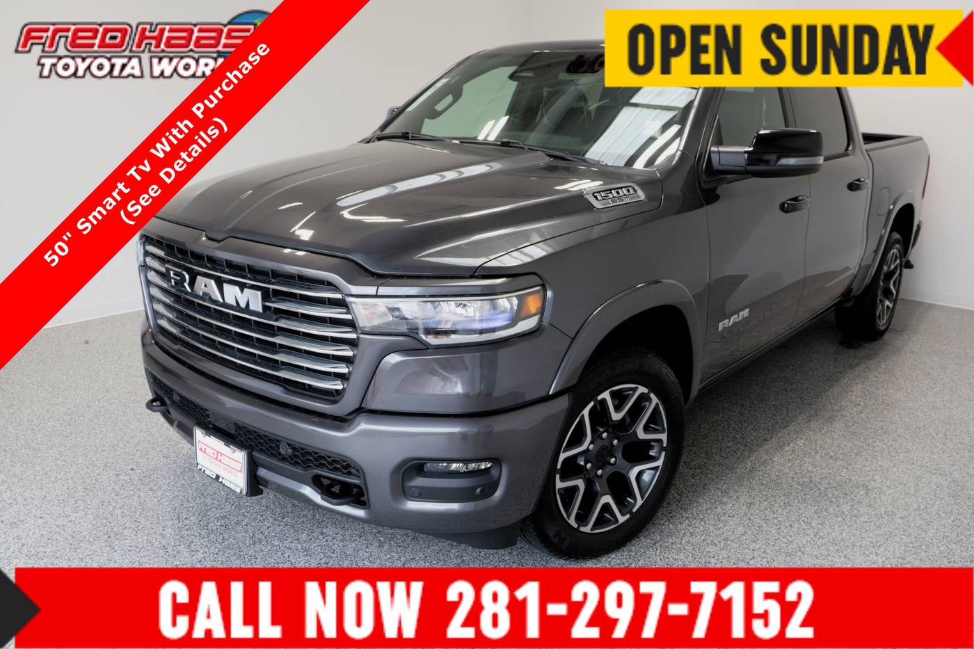 2025 Ram 1500 Laramie — Pickup Truck — 5,162 mi — Spring, TX