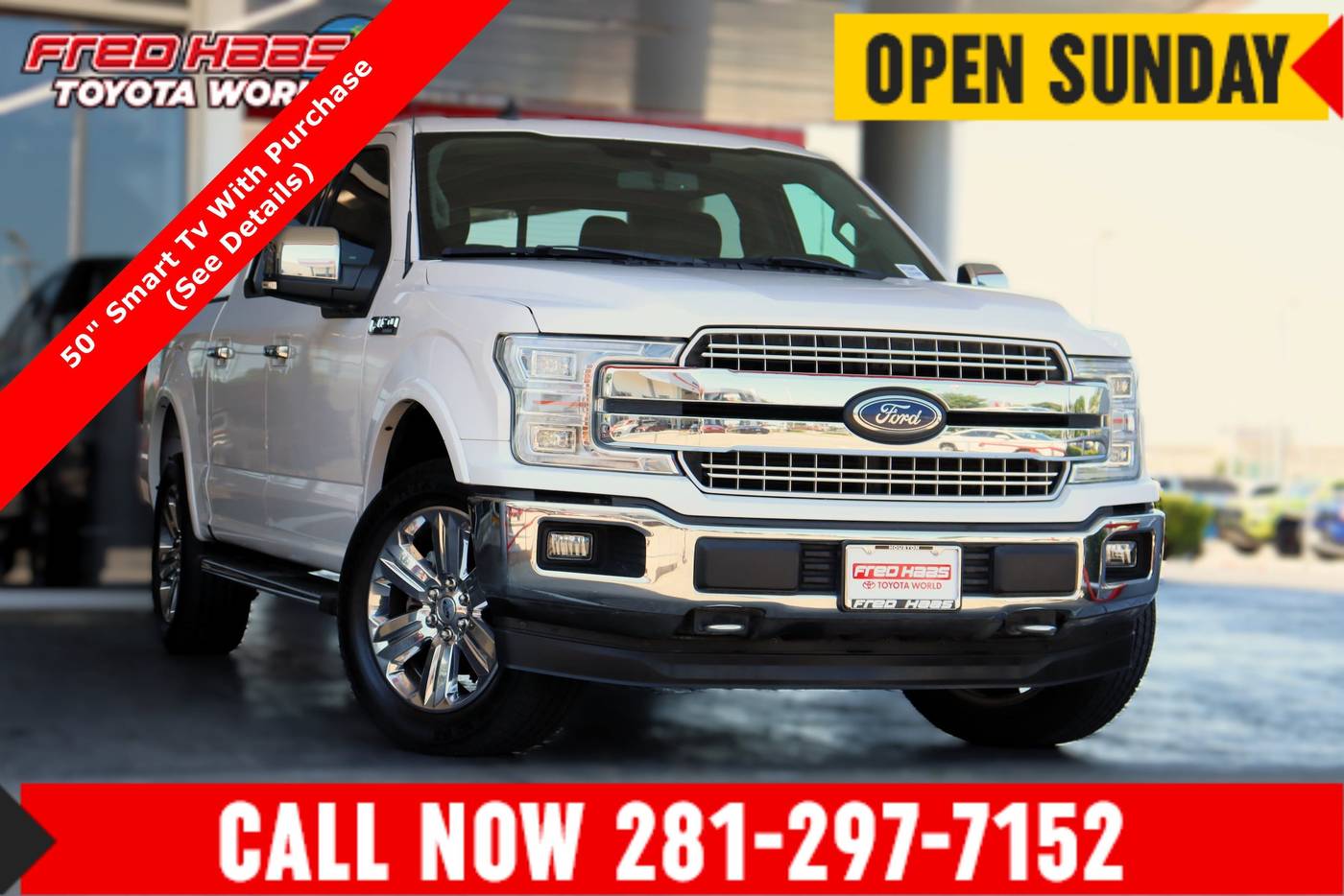 2019 Ford F-150 Lariat — Pickup Truck — 122,822 mi — Spring, TX
