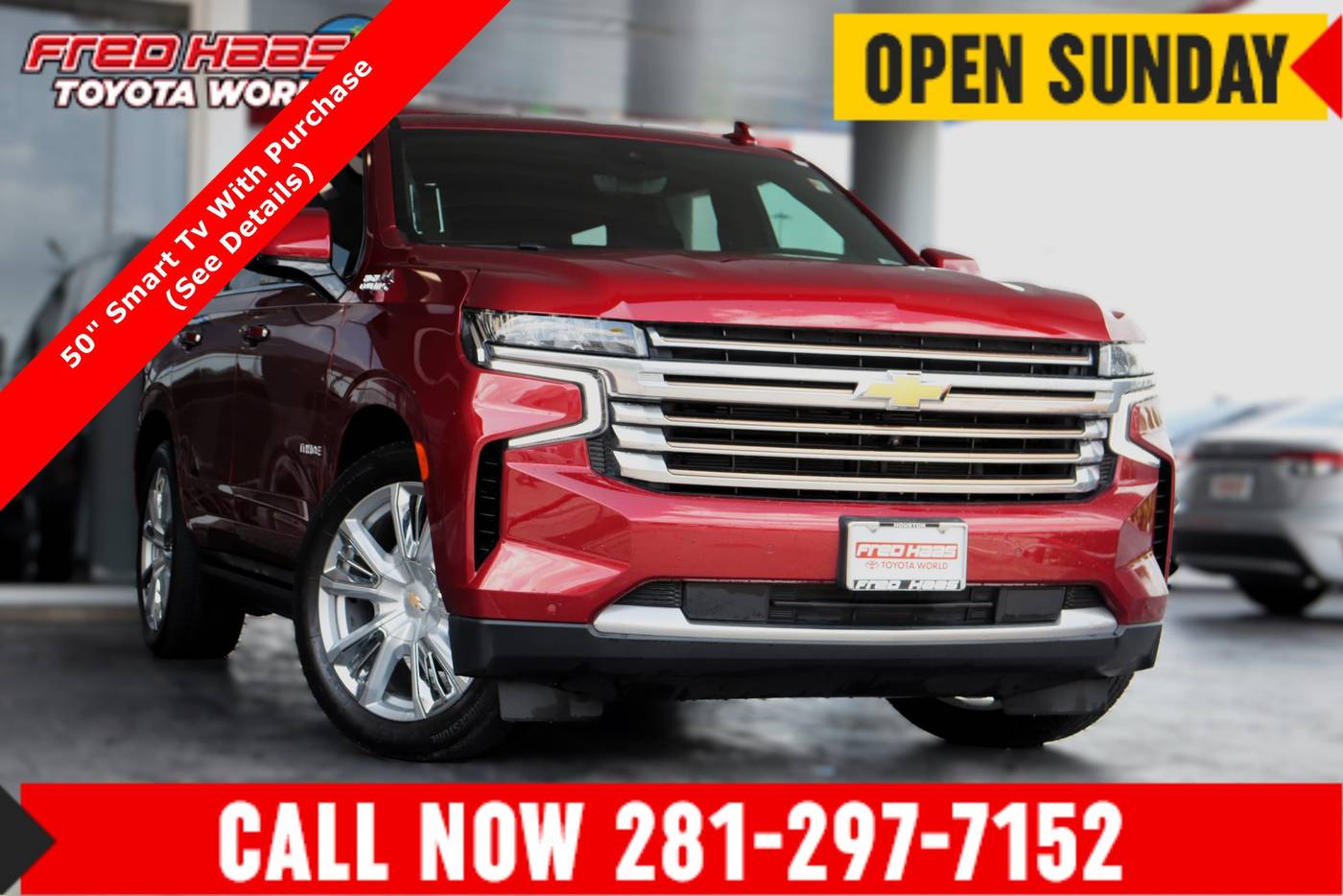 2023 Chevrolet Tahoe High Country — SUV — 23,236 mi — Spring, TX