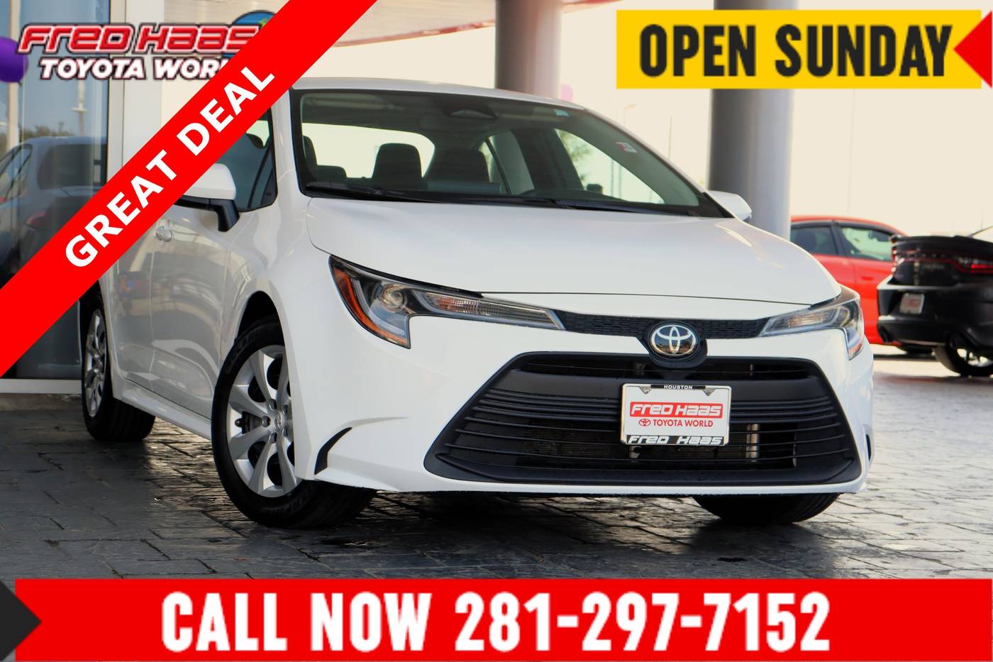2024 Toyota Corolla LE — Sedan — 25,396 mi — Spring, TX