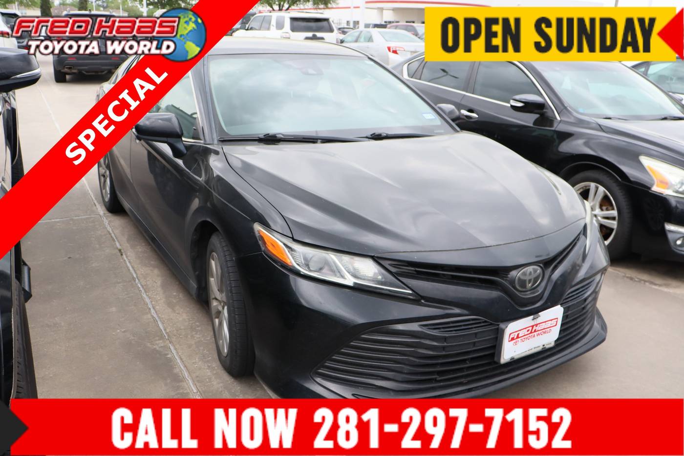 2018 Toyota Camry LE — Sedan — 192,001 mi — Spring, TX
