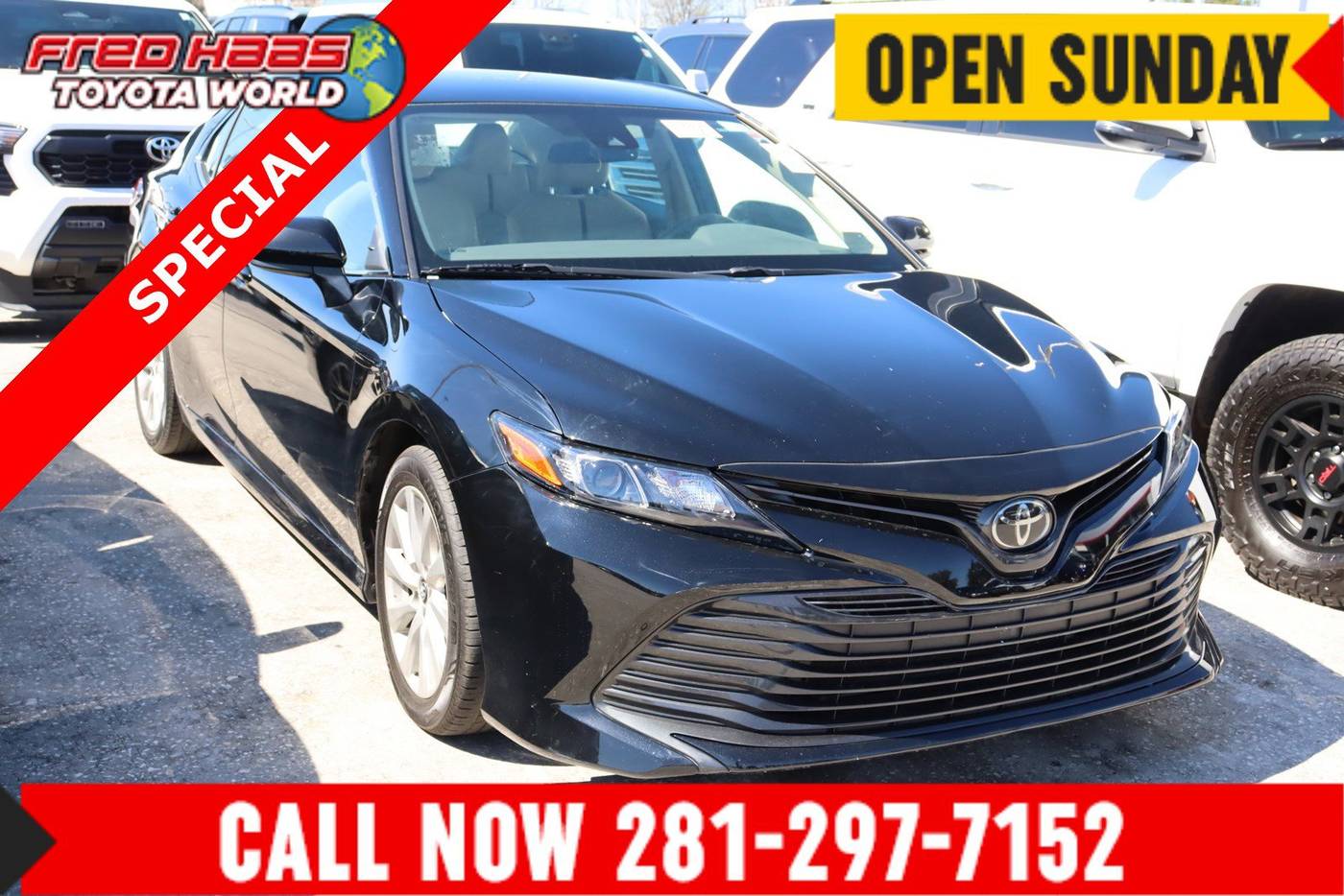 2020 Toyota Camry LE — Sedan — 59,845 mi — Spring, TX