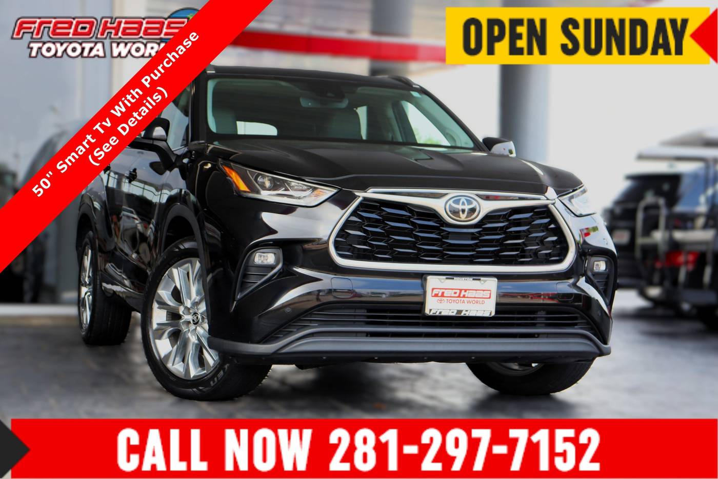 2021 Toyota Highlander Limited — SUV — 54,806 mi — Spring, TX