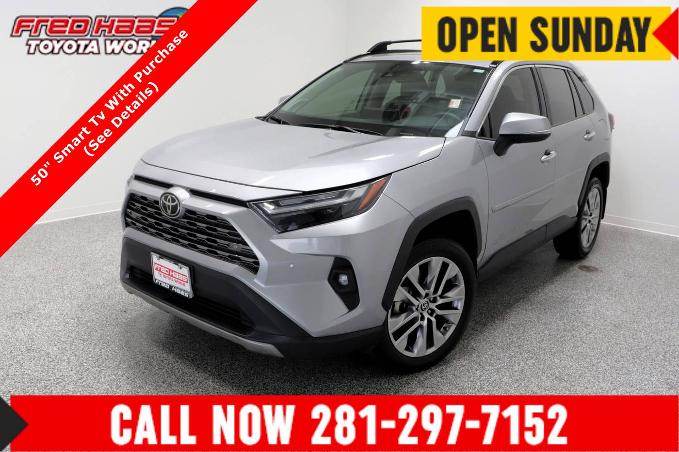 2022 Toyota RAV4 Limited — SUV — 33,499 mi — Spring, TX