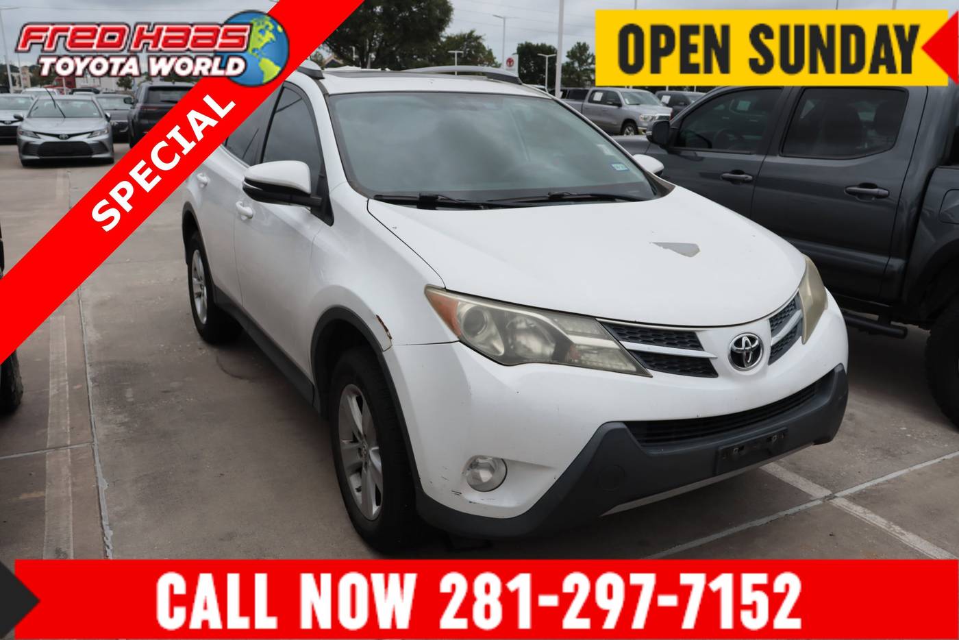 2014 Toyota RAV4 XLE — SUV — 117,393 mi — Spring, TX