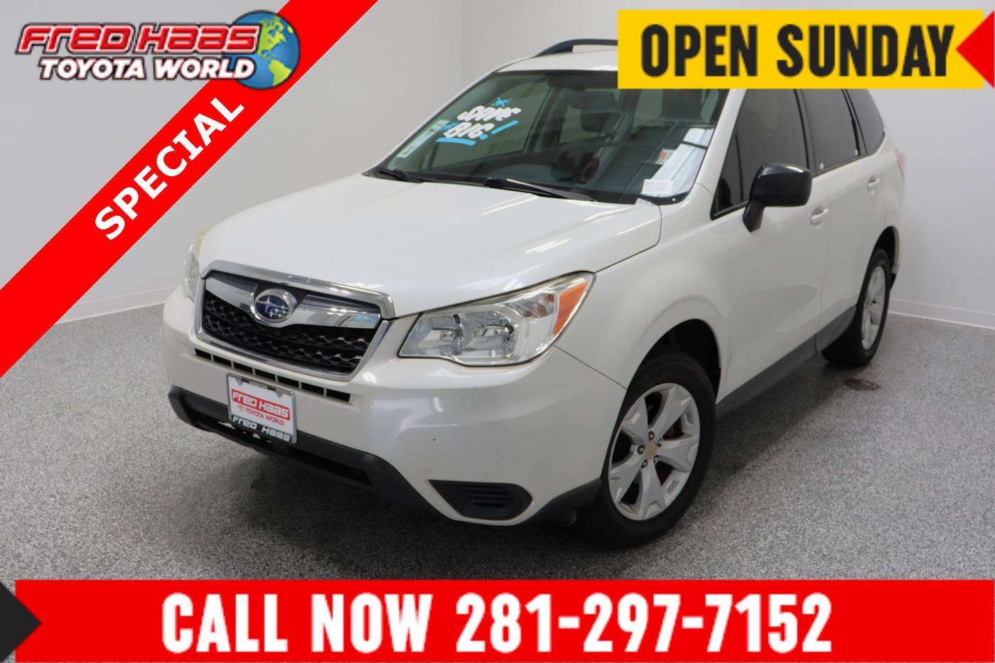 2016 Subaru Forester 2.5i — SUV — 82,441 mi — Spring, TX