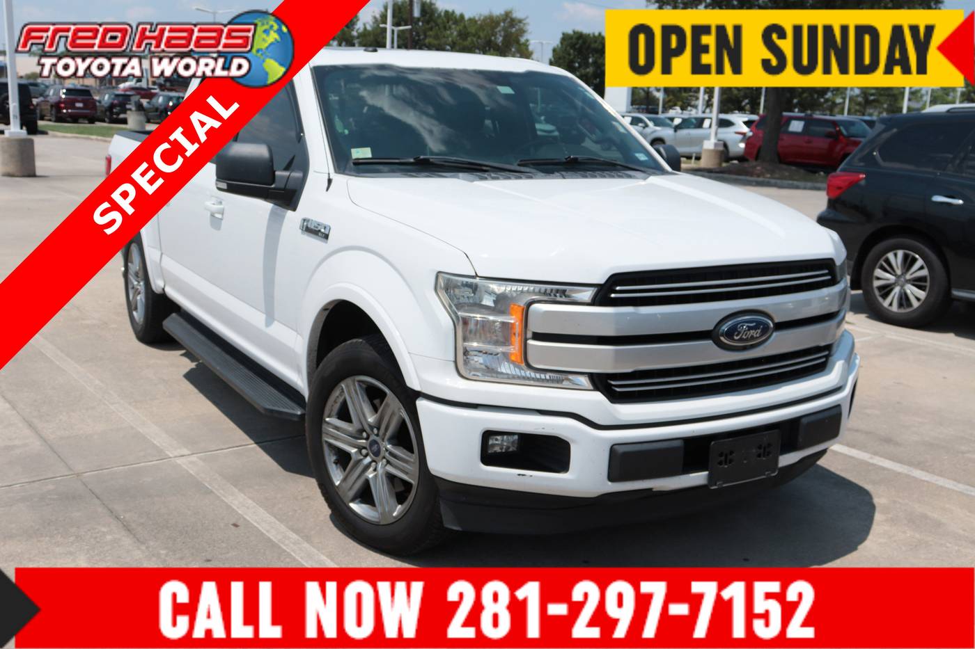2018 Ford F-150 XLT — Pickup Truck — 113,254 mi — Spring, TX