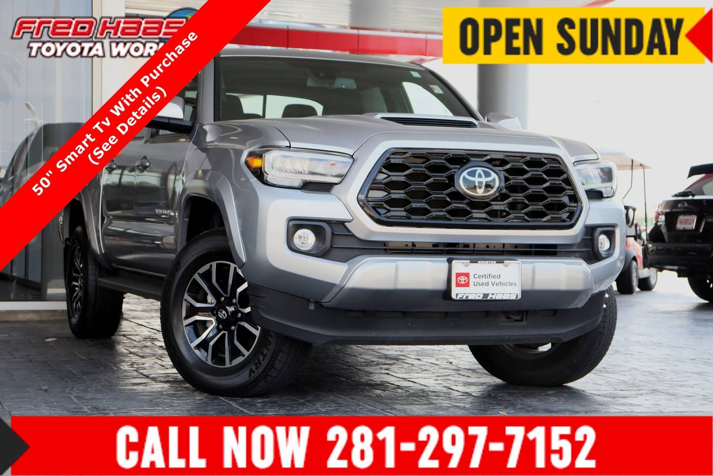 2021 Toyota Tacoma TRD Sport — Pickup Truck — 24,479 mi — Spring, TX