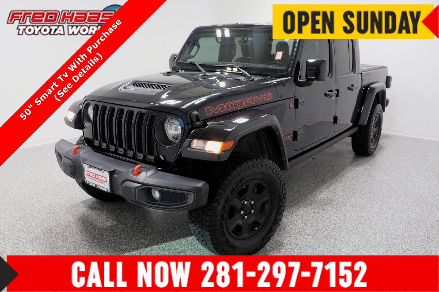 2023 Jeep Gladiator Mojave — Pickup Truck — 24,135 mi — Spring, TX