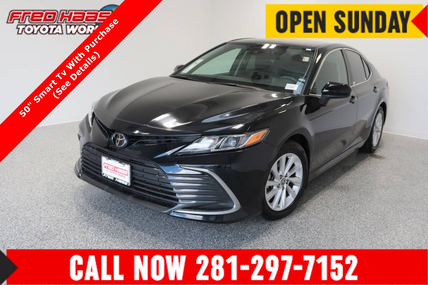 2023 Toyota Camry LE — Sedan — 49,337 mi — Spring, TX