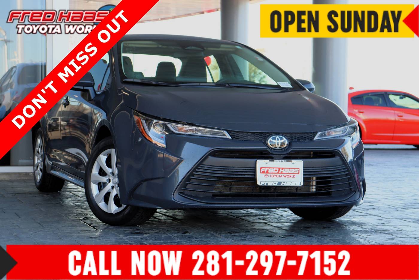 2024 Toyota Corolla LE — Sedan — 10,080 mi — Spring, TX
