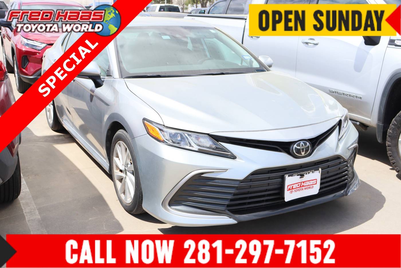 2022 Toyota Camry LE — Sedan — 25,141 mi — Spring, TX