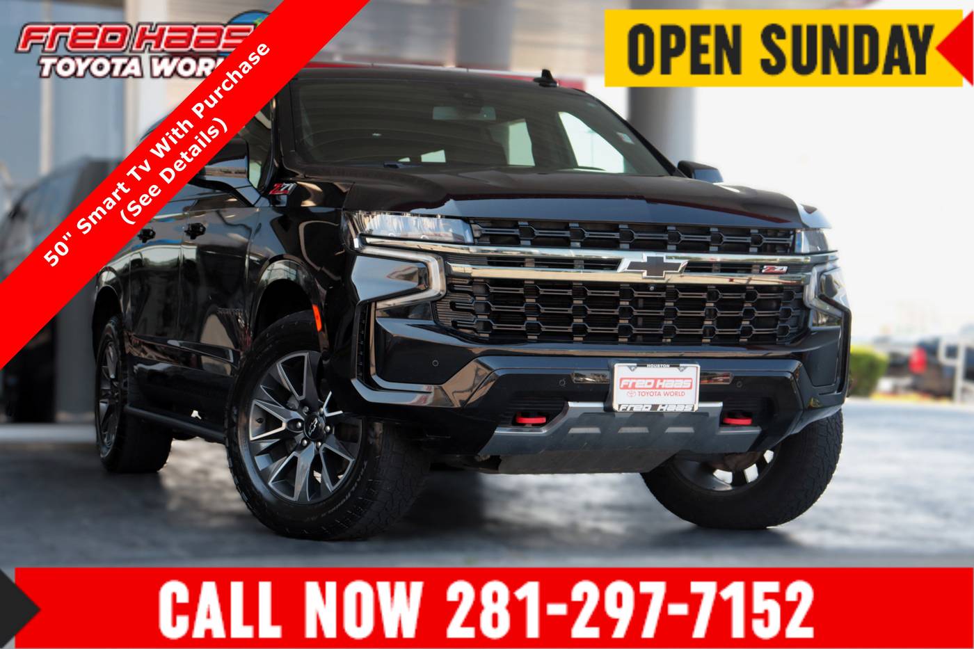 2021 Chevrolet Suburban Z71 — SUV — 102,284 mi — Spring, TX