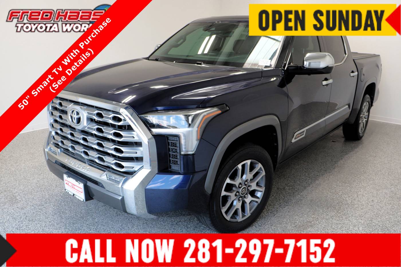 2023 Toyota Tundra 1794 Edition — Pickup Truck — 30,154 mi — Spring, TX