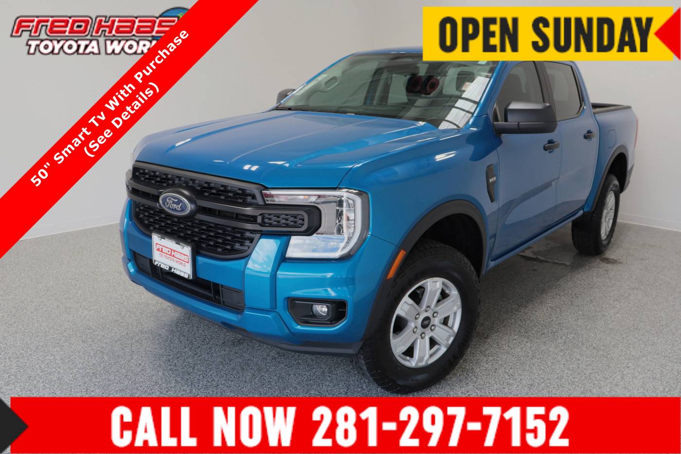 2025 Ford Ranger XL — Pickup Truck — 8,658 mi — Spring, TX