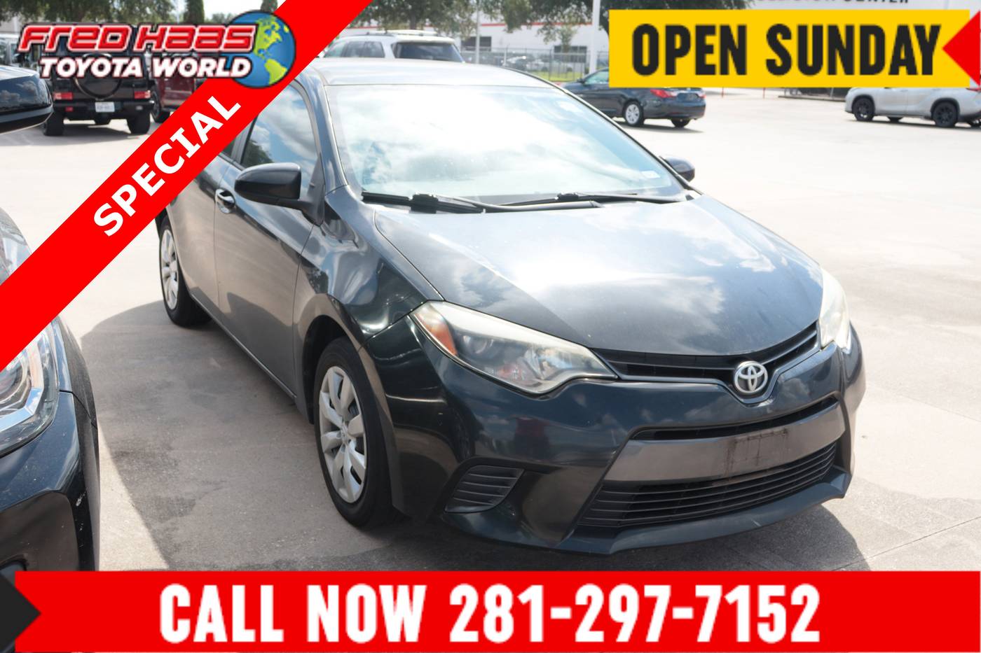 2016 Toyota Corolla LE — Sedan — 85,809 mi — Spring, TX