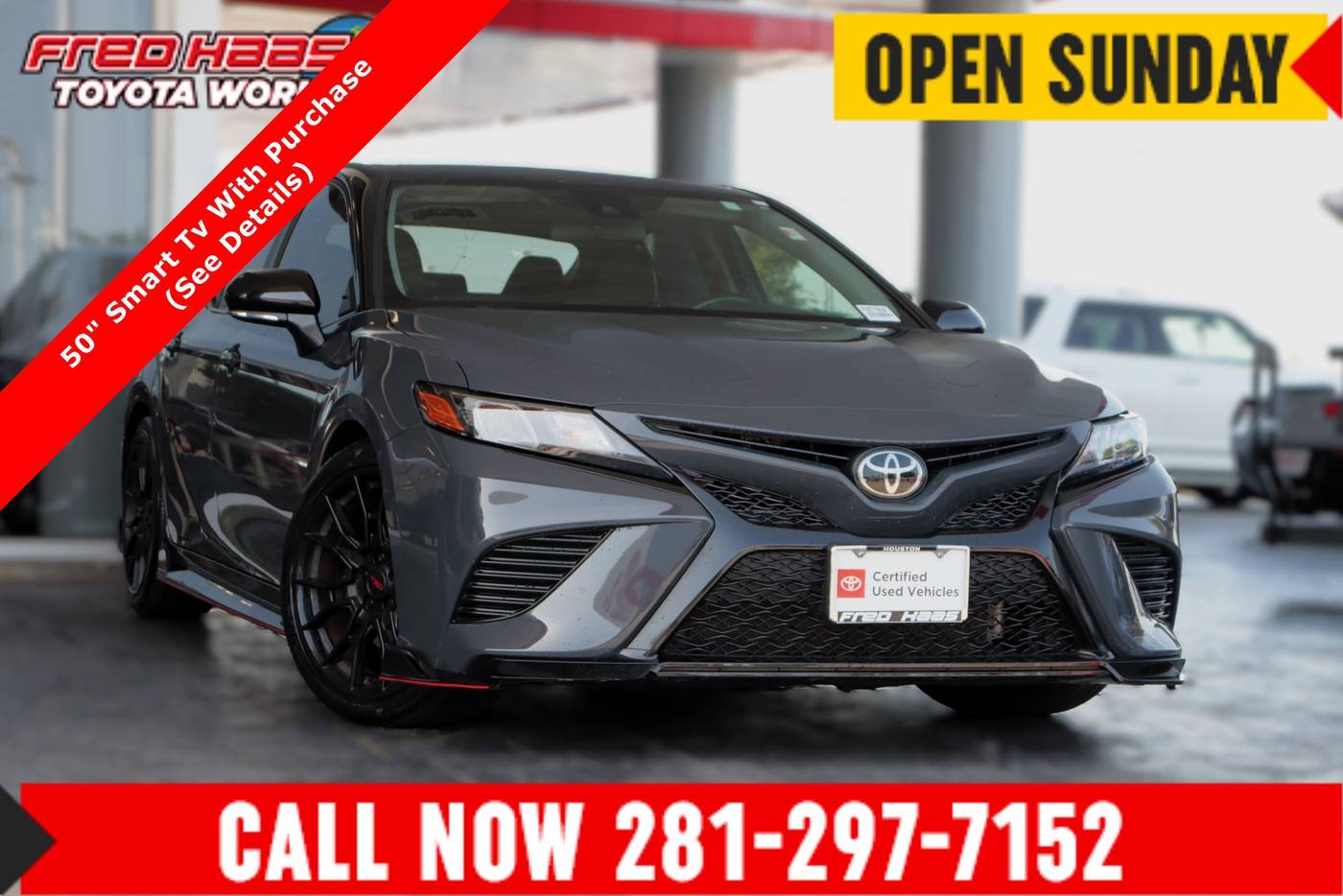 2023 Toyota Camry TRD V6 — Sedan — 32,879 mi — Spring, TX