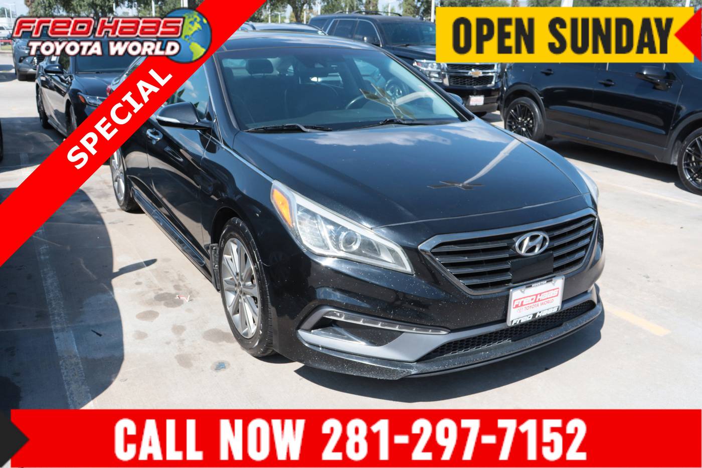 2016 Hyundai Sonata Limited — Sedan — 121,929 mi — Spring, TX