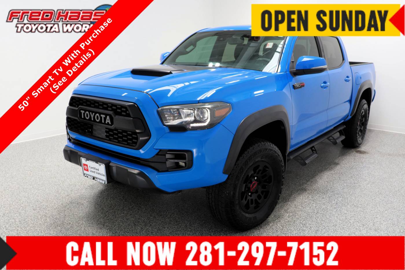2019 Toyota Tacoma TRD Pro — Pickup Truck — 107,353 mi — Spring, TX