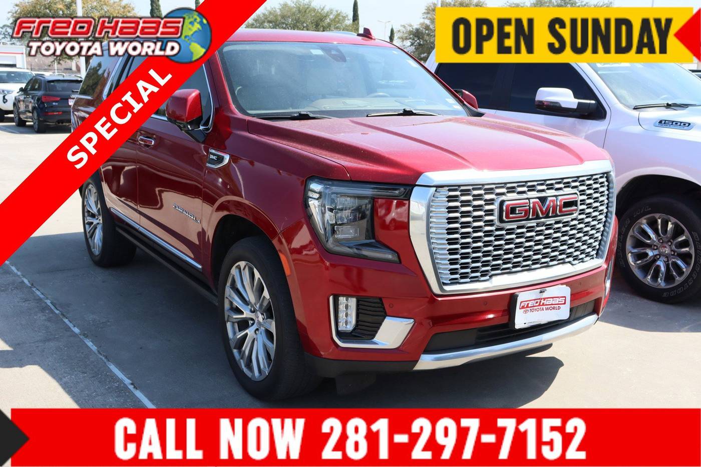 2022 GMC Yukon Denali — SUV — 62,856 mi — Spring, TX