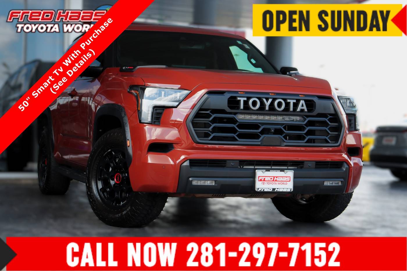 2024 Toyota Sequoia TRD Pro — SUV — 14,323 mi — Spring, TX