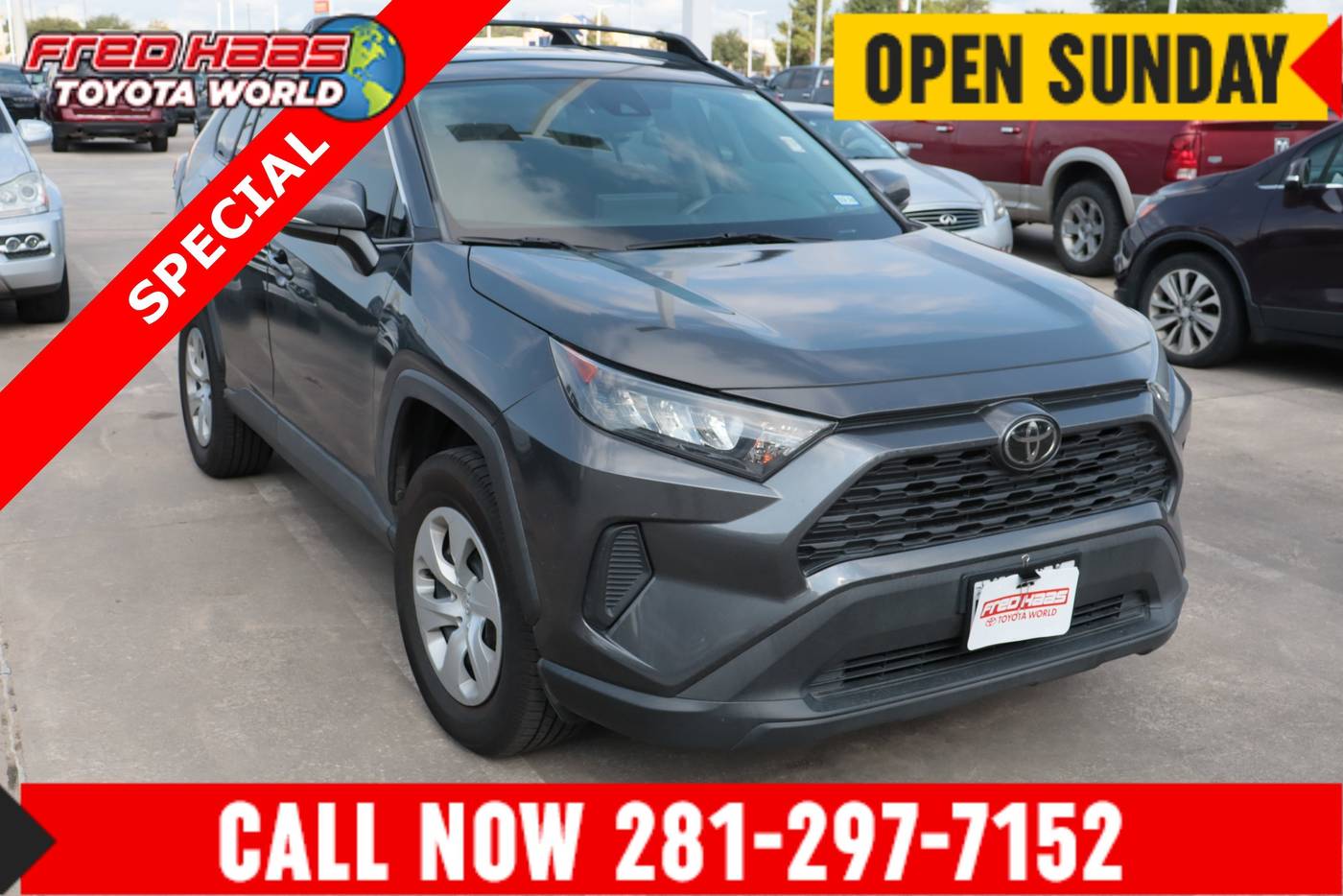 2020 Toyota RAV4 LE — SUV — 52,133 mi — Spring, TX