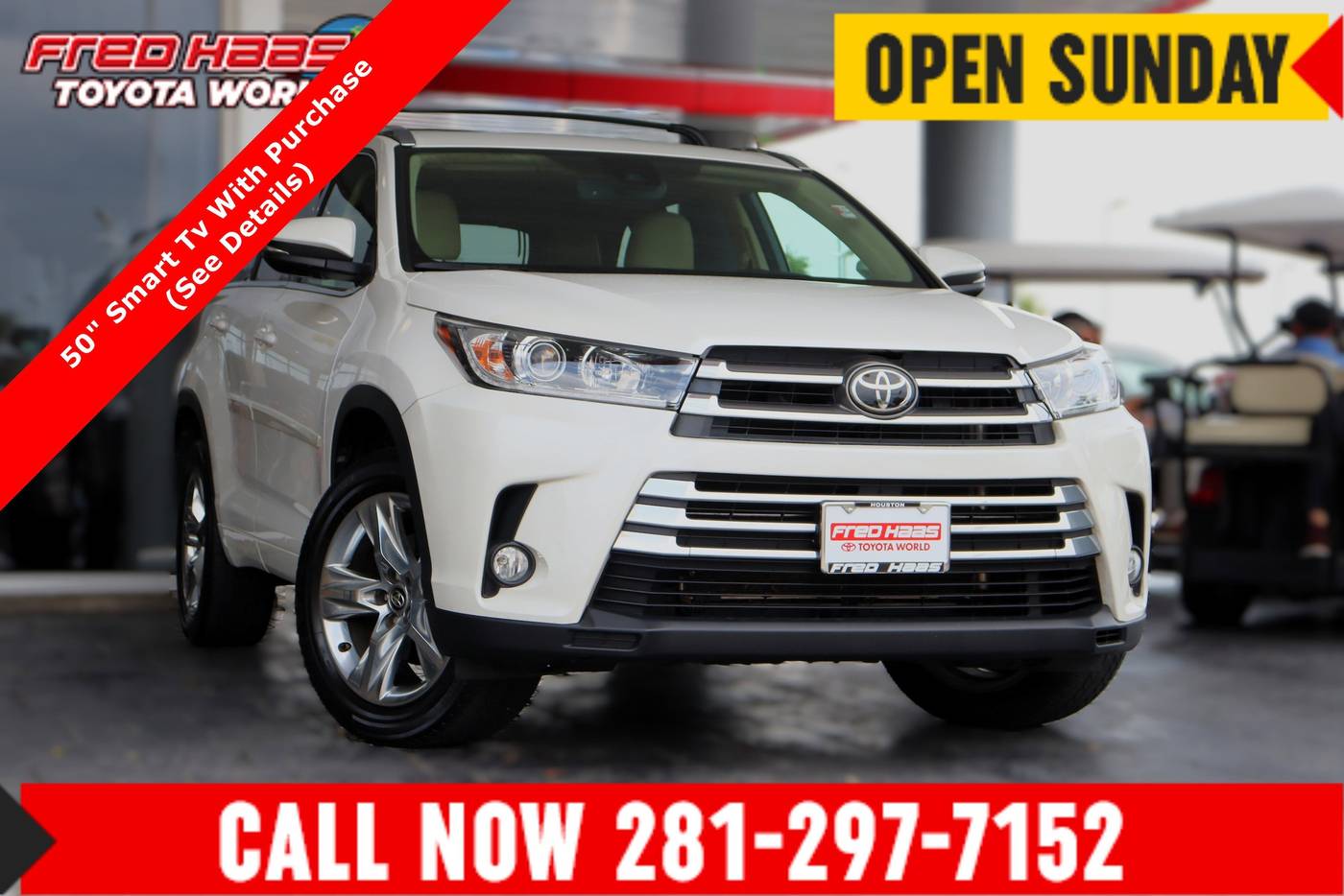 2018 Toyota Highlander Limited — SUV — 59,423 mi — Spring, TX