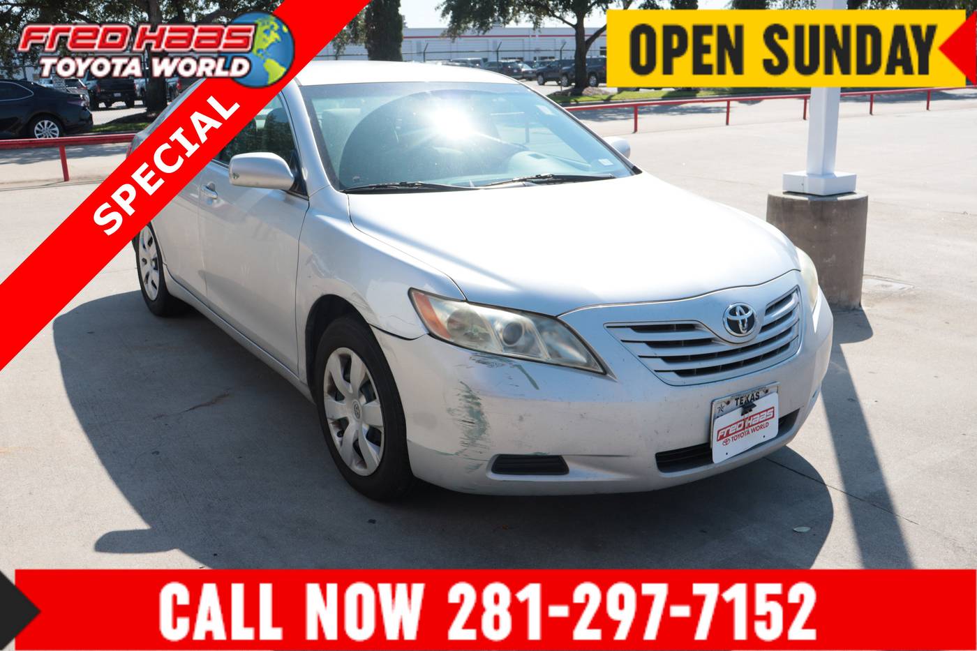 2009 Toyota Camry LE — Sedan — 168,515 mi — Spring, TX