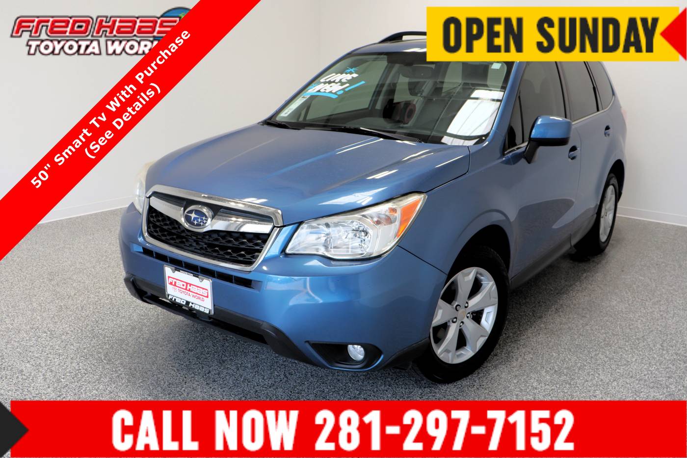 2015 Subaru Forester 2.5i Limited — SUV — 79,775 mi — Spring, TX