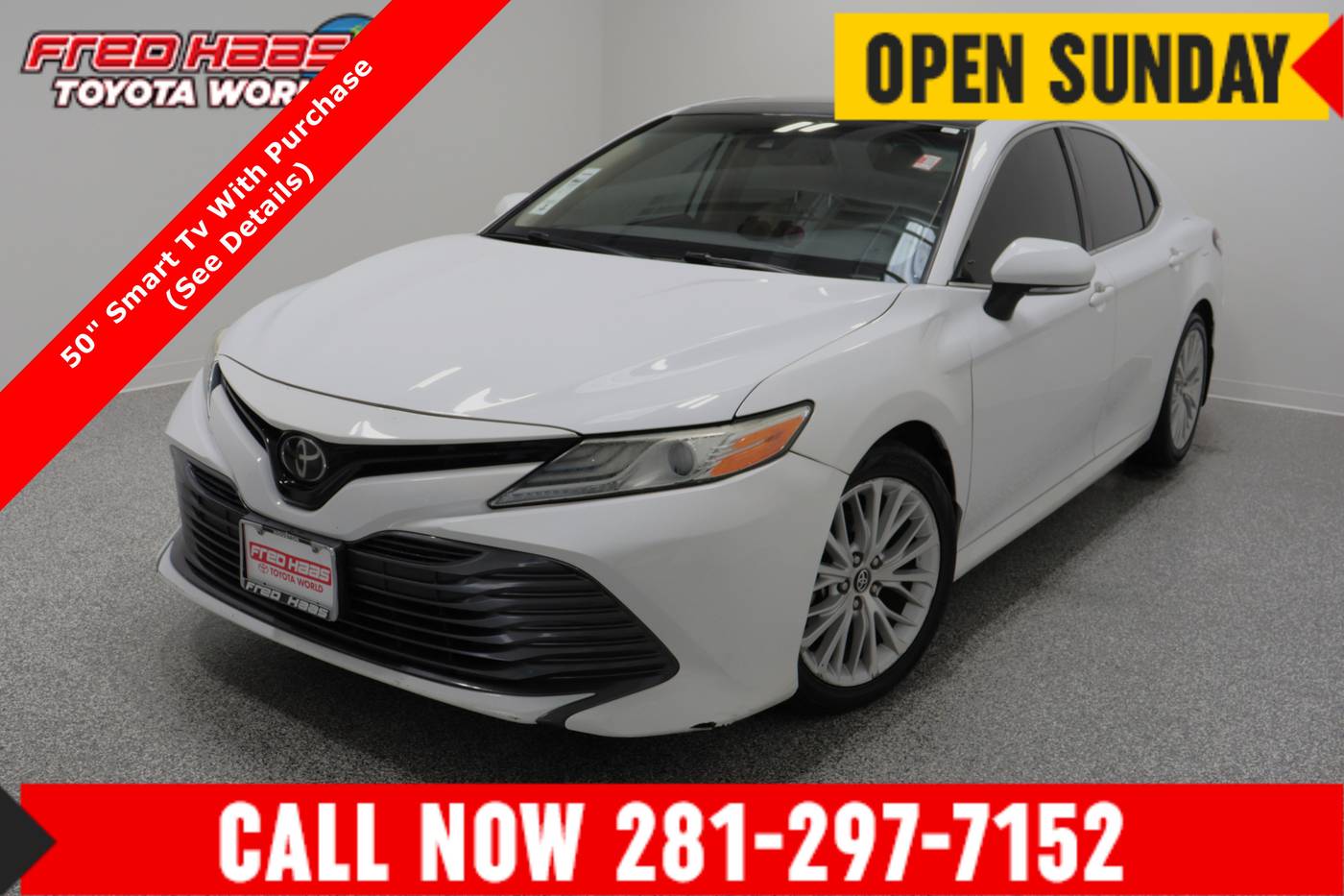 2019 Toyota Camry XLE — Sedan — 79,480 mi — Spring, TX
