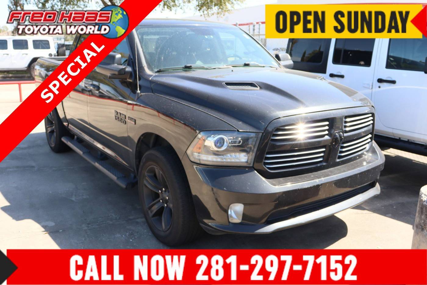 2017 Ram 1500 Sport — Pickup Truck — 97,649 mi — Spring, TX
