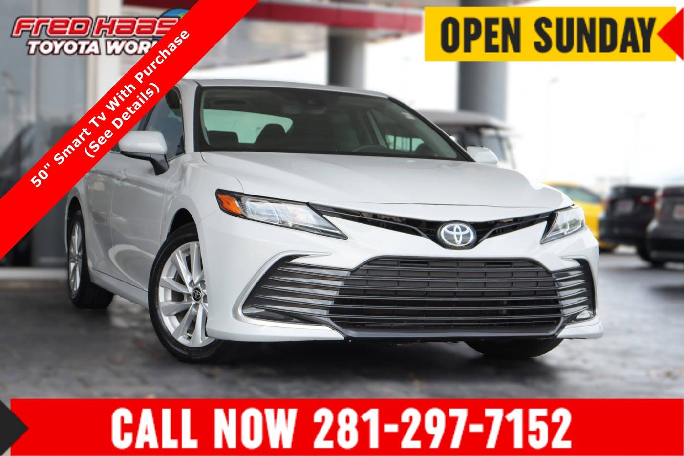 2023 Toyota Camry LE — Sedan — 36,928 mi — Spring, TX