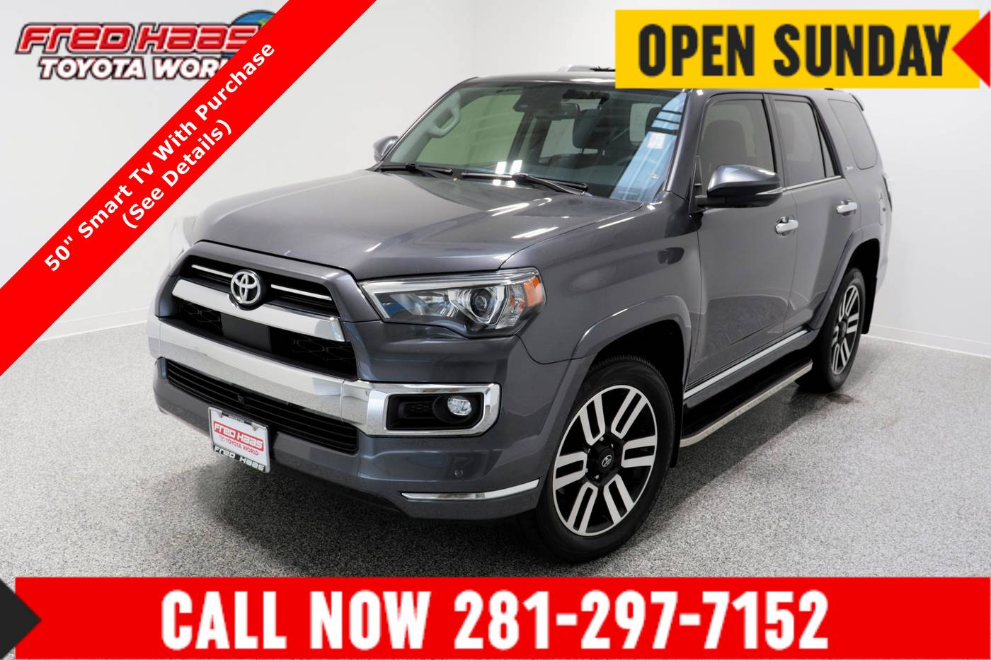 2023 Toyota 4Runner Limited — SUV — 47,508 mi — Spring, TX