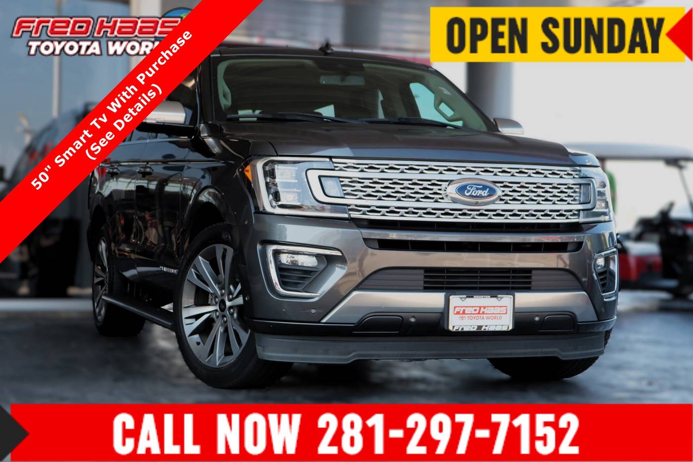 2020 Ford Expedition Platinum — SUV — 50,112 mi — Spring, TX