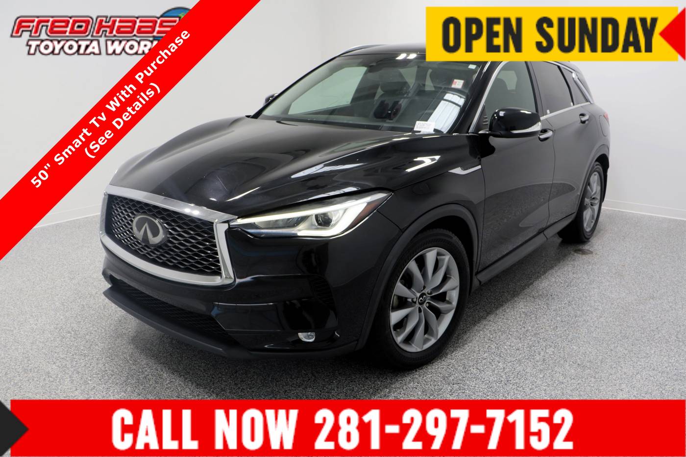 2020 INFINITI QX50 LUXE — SUV — 47,267 mi — Spring, TX