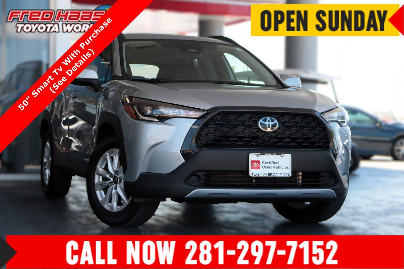 2024 Toyota Corolla Cross LE — SUV — 30,270 mi — Spring, TX