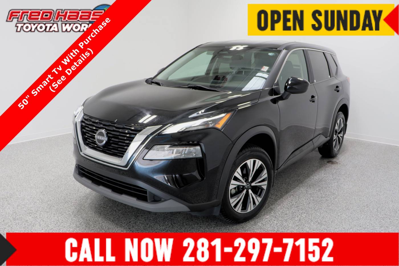 2023 Nissan Rogue SV — SUV — 24,348 mi — Spring, TX