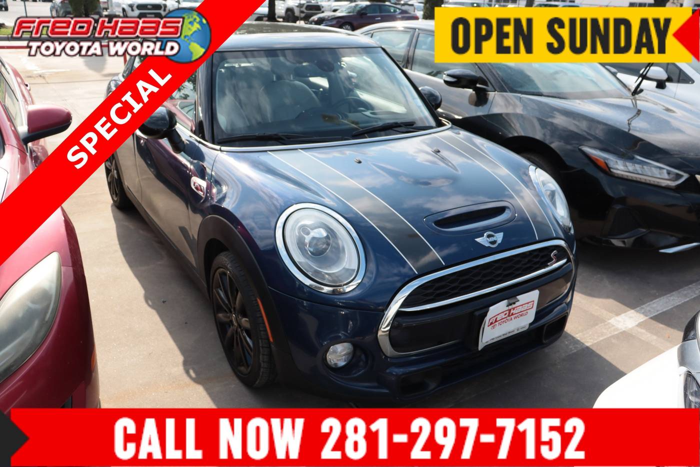 2015 MINI Hardtop Cooper S — Hatchback — 75,477 mi — Spring, TX