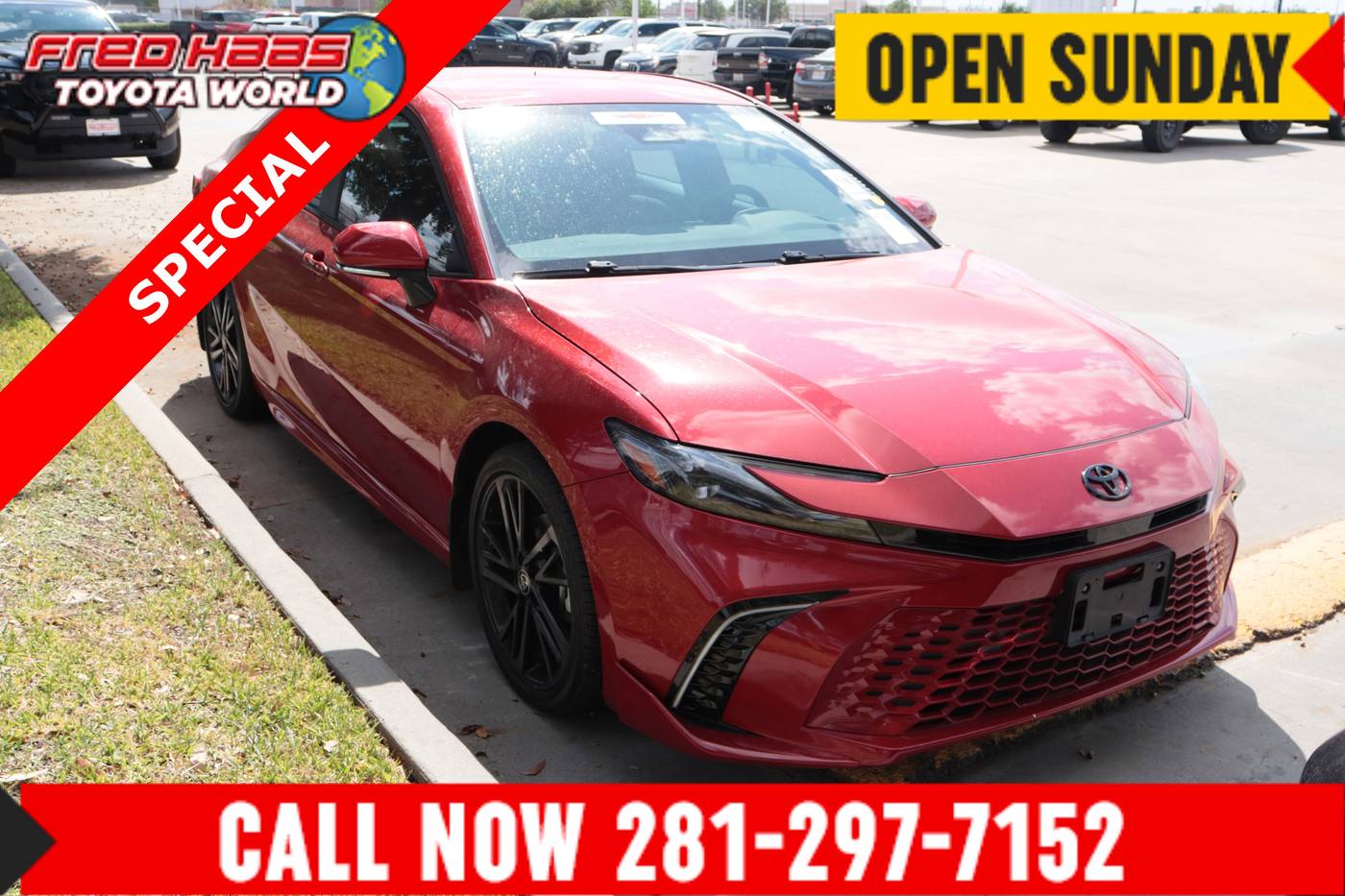 2025 Toyota Camry Hybrid XSE — Sedan — 25,539 mi — Spring, TX