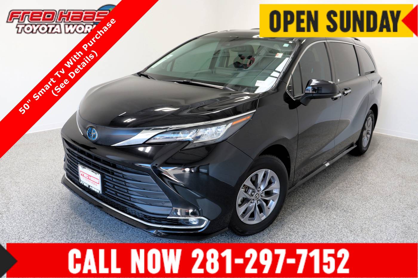 2022 Toyota Sienna XLE — Minivan — 85,612 mi — Spring, TX