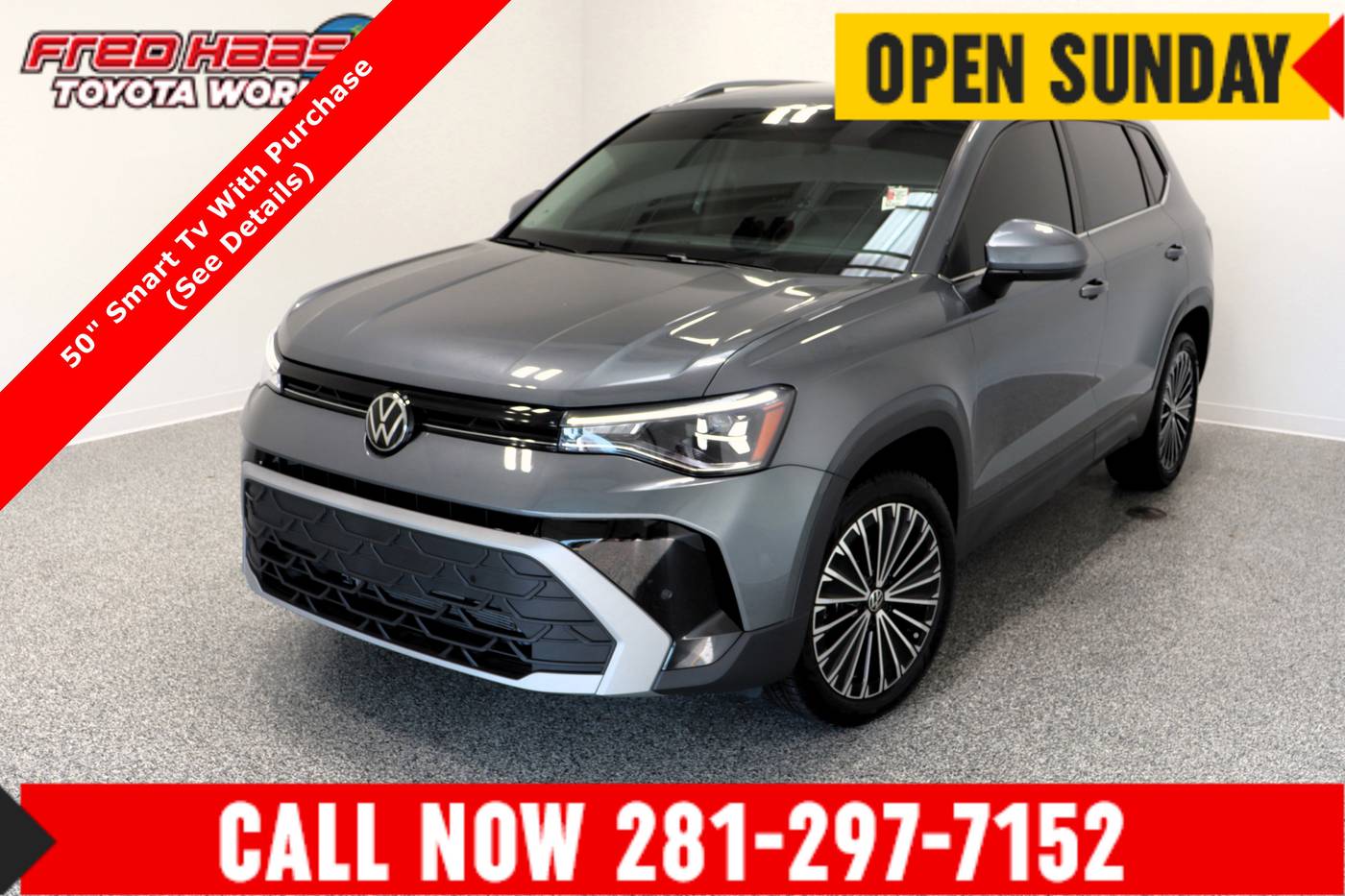 2025 Volkswagen Taos SE — SUV — 4,569 mi — Spring, TX
