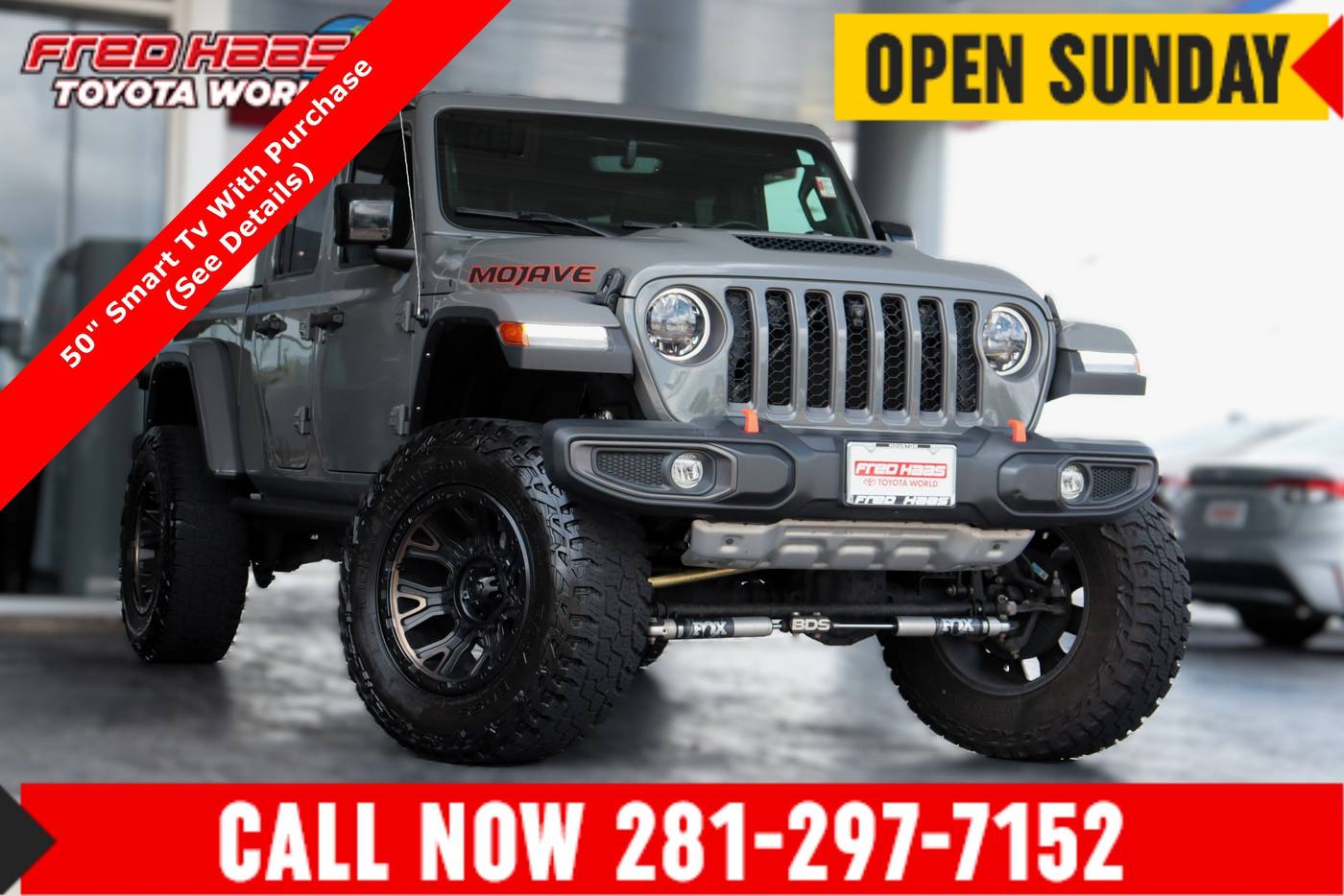 2023 Jeep Gladiator Mojave — Pickup Truck — 21,878 mi — Spring, TX