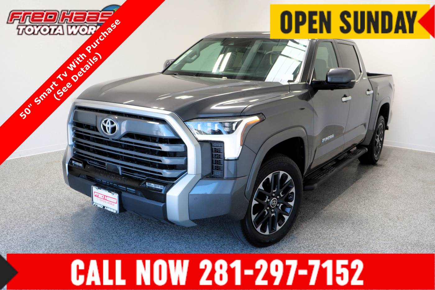 2024 Toyota Tundra Limited — Pickup Truck — 29,679 mi — Spring, TX
