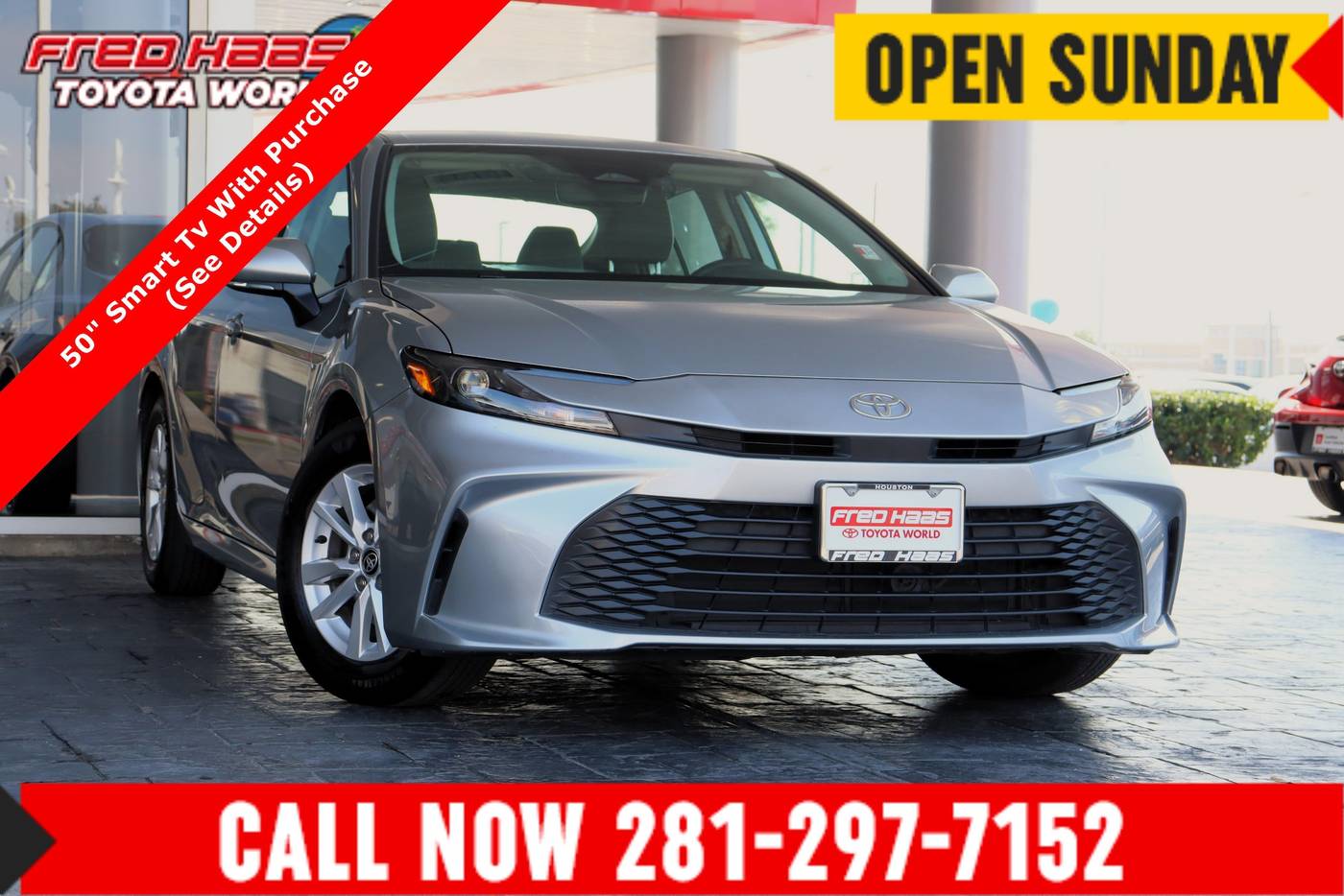 2025 Toyota Camry LE — Sedan — 17,119 mi — Spring, TX
