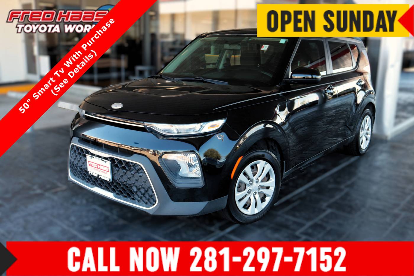 2020 Kia Soul LX — Hatchback — 61,539 mi — Spring, TX
