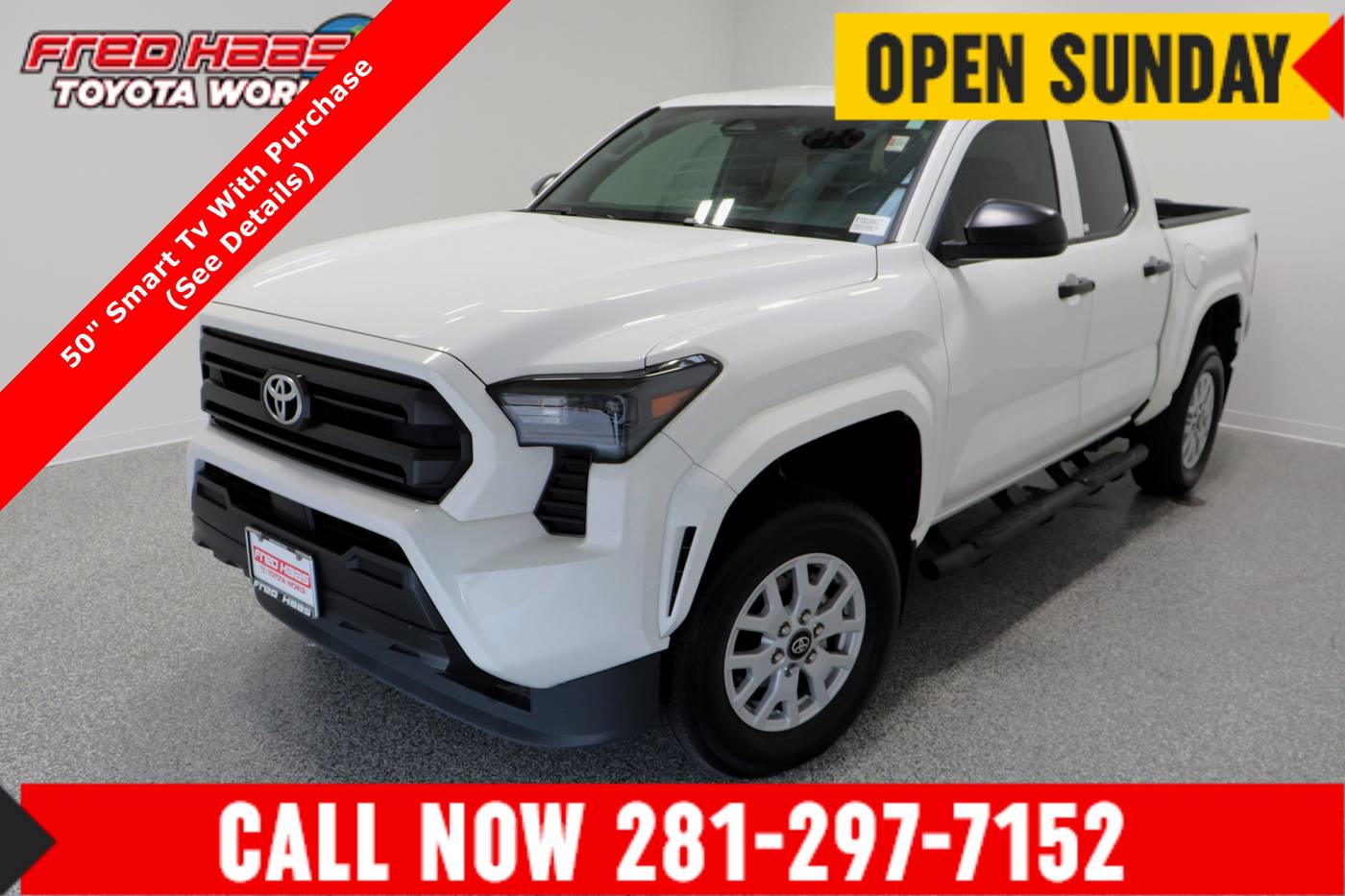 2024 Toyota Tacoma SR — Pickup Truck — 26,332 mi — Spring, TX