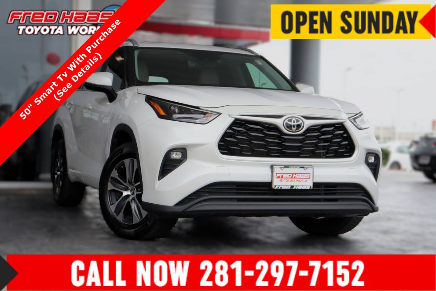 2023 Toyota Highlander XLE — SUV — 49,895 mi — Spring, TX