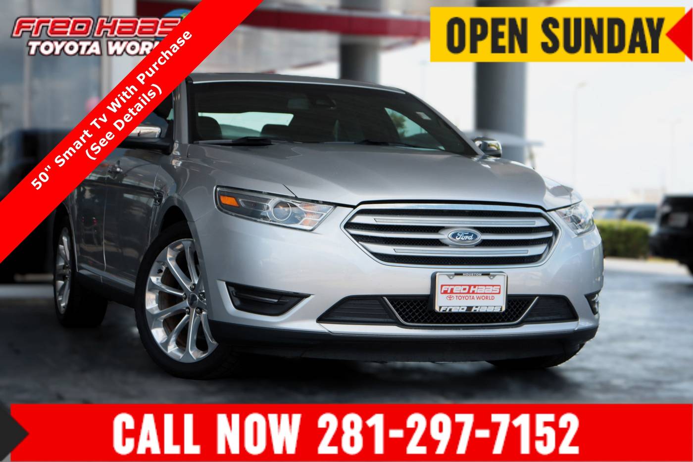 2018 Ford Taurus Limited — Sedan — 38,458 mi — Spring, TX