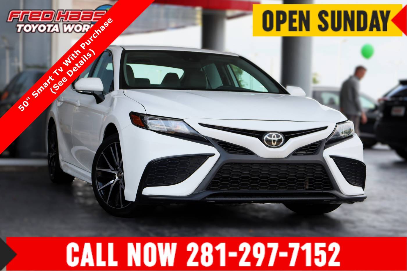 2023 Toyota Camry SE — Sedan — 51,751 mi — Spring, TX