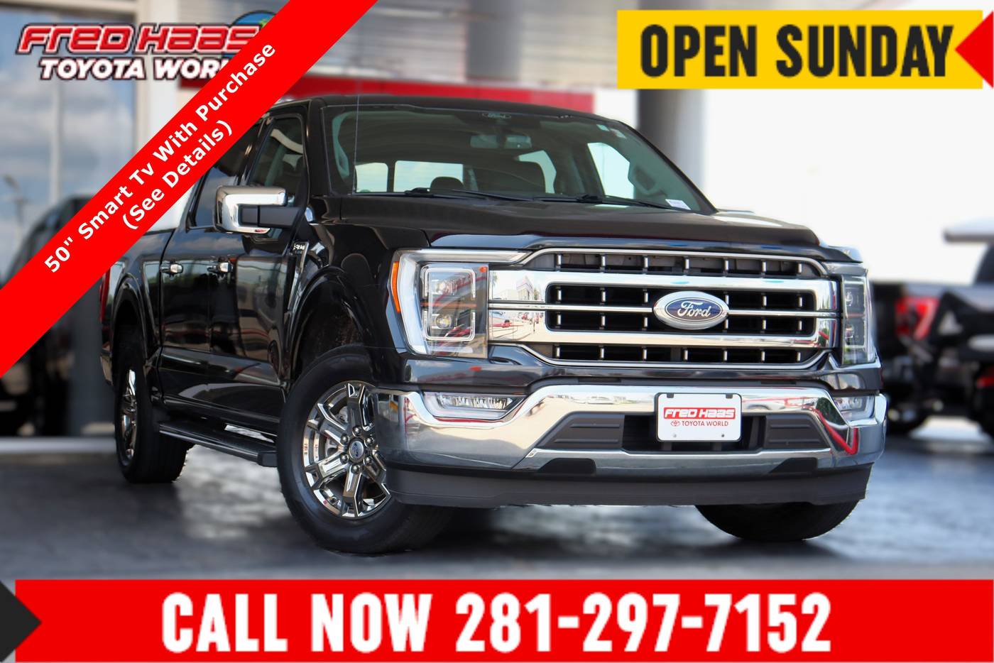 2021 Ford F-150 Lariat — Pickup Truck — 40,232 mi — Spring, TX